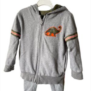 Epic Threads Reversible Camo/Gray Tracksuit Jogger Set (Sz 5)